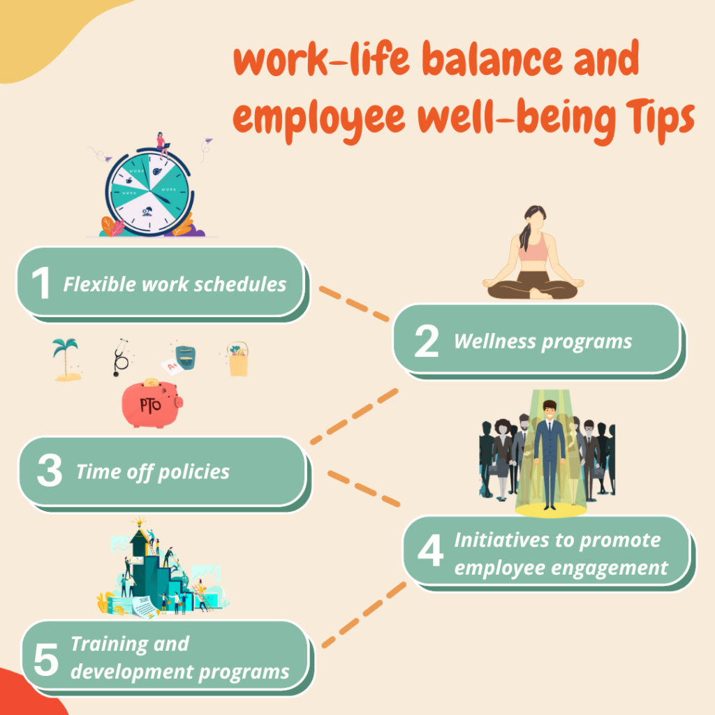 Work-life balance and employee well-being tips
